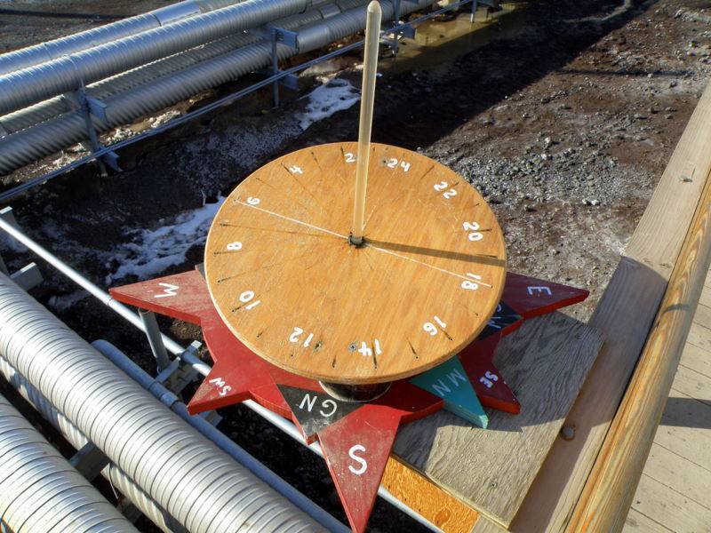 McMurdo sundial