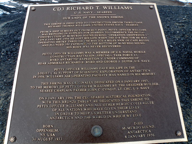 Williams monument